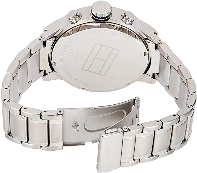 Tommy hilfiger men's 1791053 stainless steel watch with 2024 link bracelet