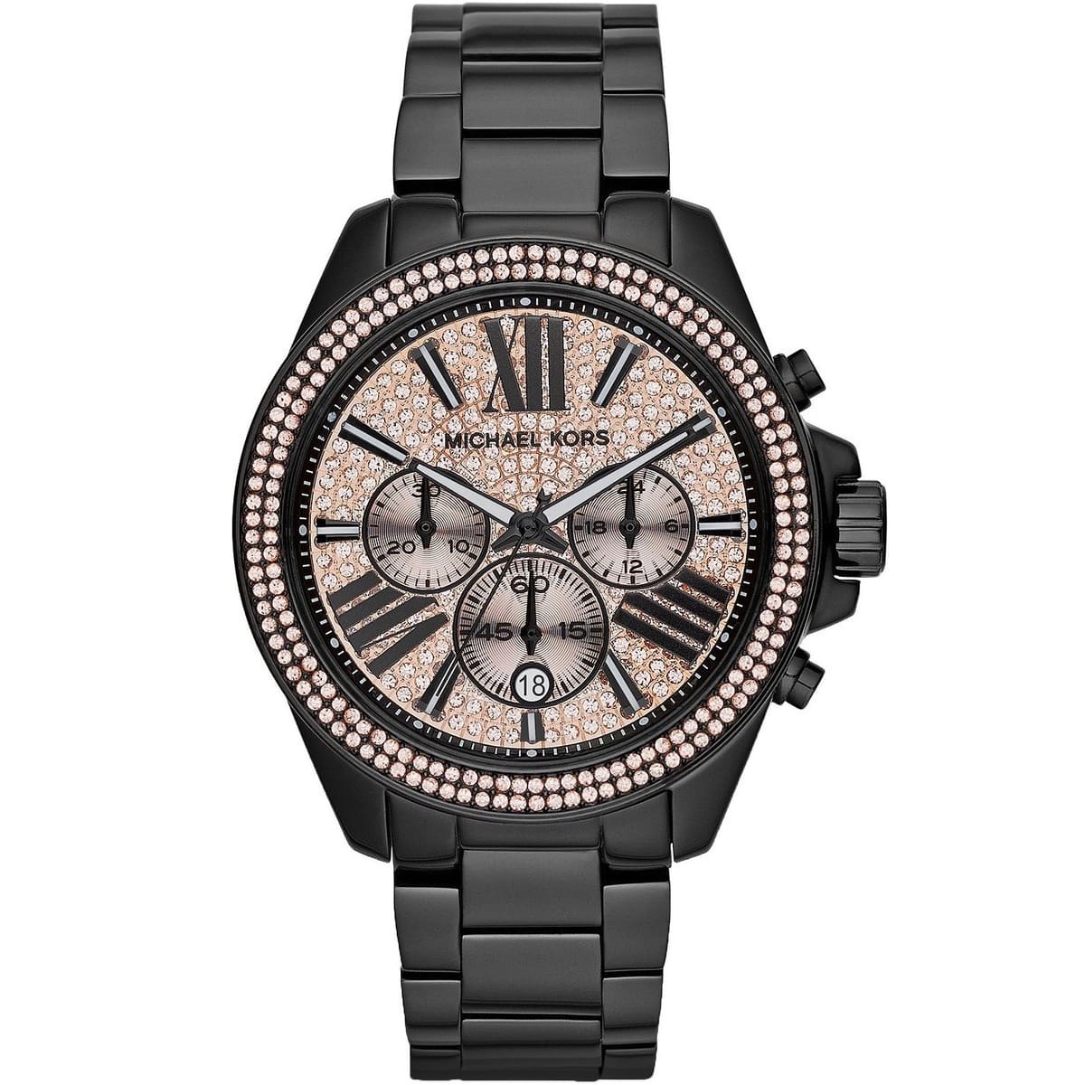 Amazoncom Michael Kors Womens Slim Runway Black Watch MK3221  Michael  Kors Clothing Shoes  Jewelry