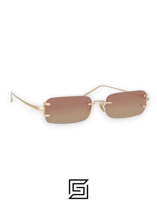 Sunglasses,Women Linda Farrow sunglasses LFL/1131/GOLD X HONEY Linda Farrow