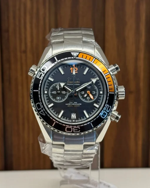 For men,Watches Omega watches SEAMASTER-M/SILVER X ORANGE Omega