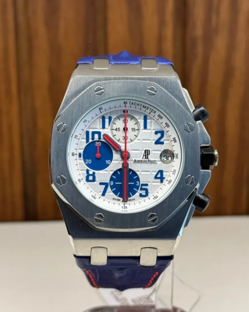 For men,Watches Audemars Piguet watches ROYAL OAK LIMITED EDITION-L/BLUE X WHITE Audemars Piguet