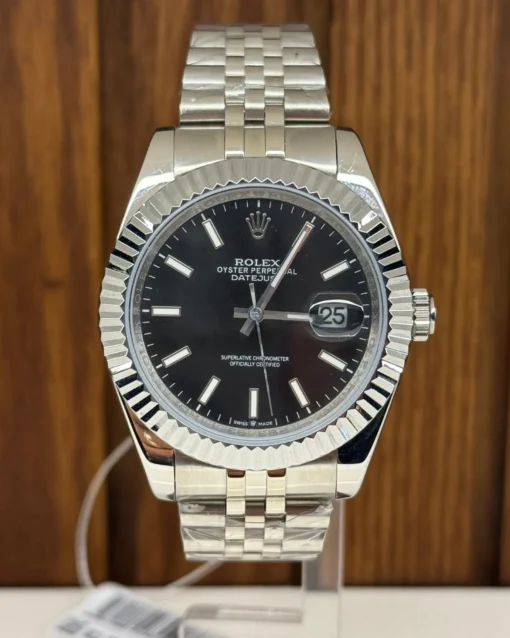 For men,Watches Rolex watches DATE-JUST-M/SILVER X BLACK Rolex