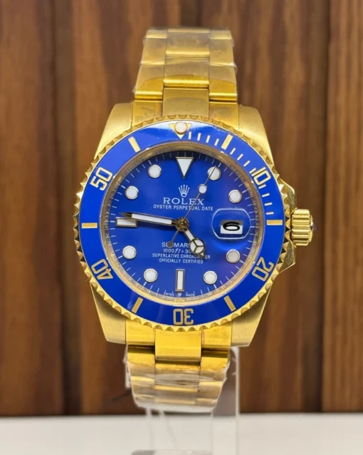 For men,Watches Rolex watches SUBMARINER-M/SIZE 40 GOLD X BLUE Rolex