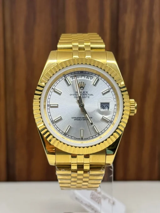 Men,Watches Rolex watches DAY DATE-M/GOLD X WHITE Rolex