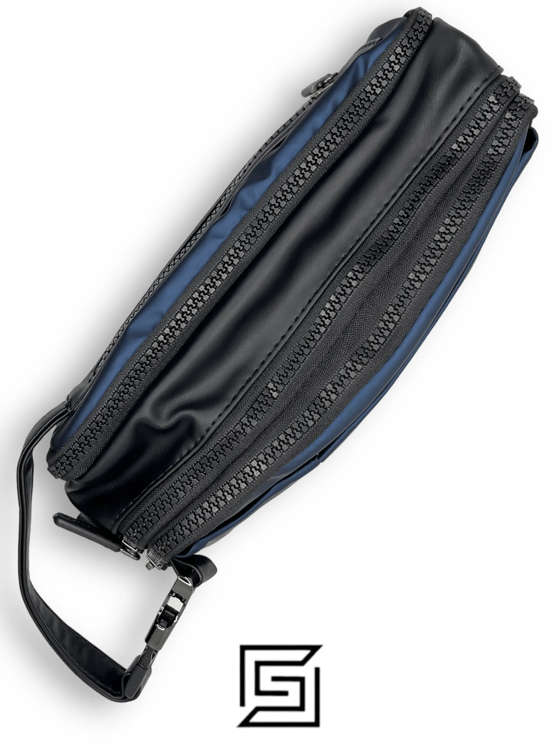 Bags,Leather,Men Calvin Klein leather CK HAND C1145-Blue Calvin Klein