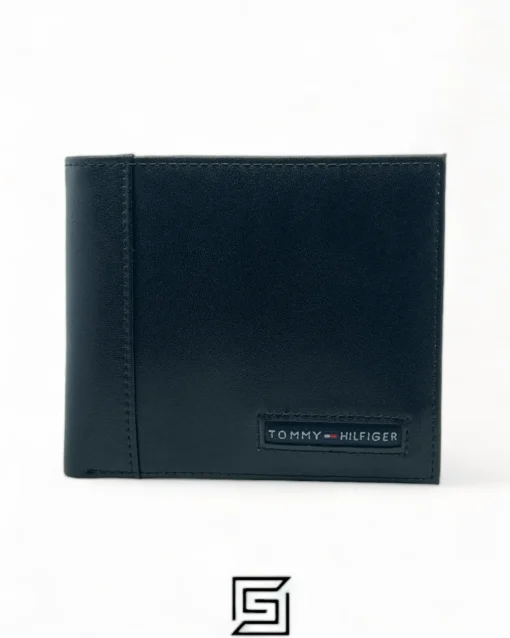 Leather,Wallets,For men Tommy Hilfiger leather TOMMY SINGLE WALLET W FLAT FABRIC LOGO/BLACK Tommy Hilfiger