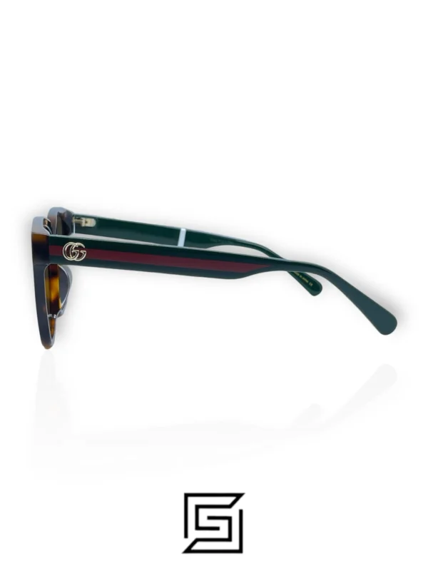 Sunglasses,Women Gucci sunglasses GG0715SA 002/TIGER X Green Gucci