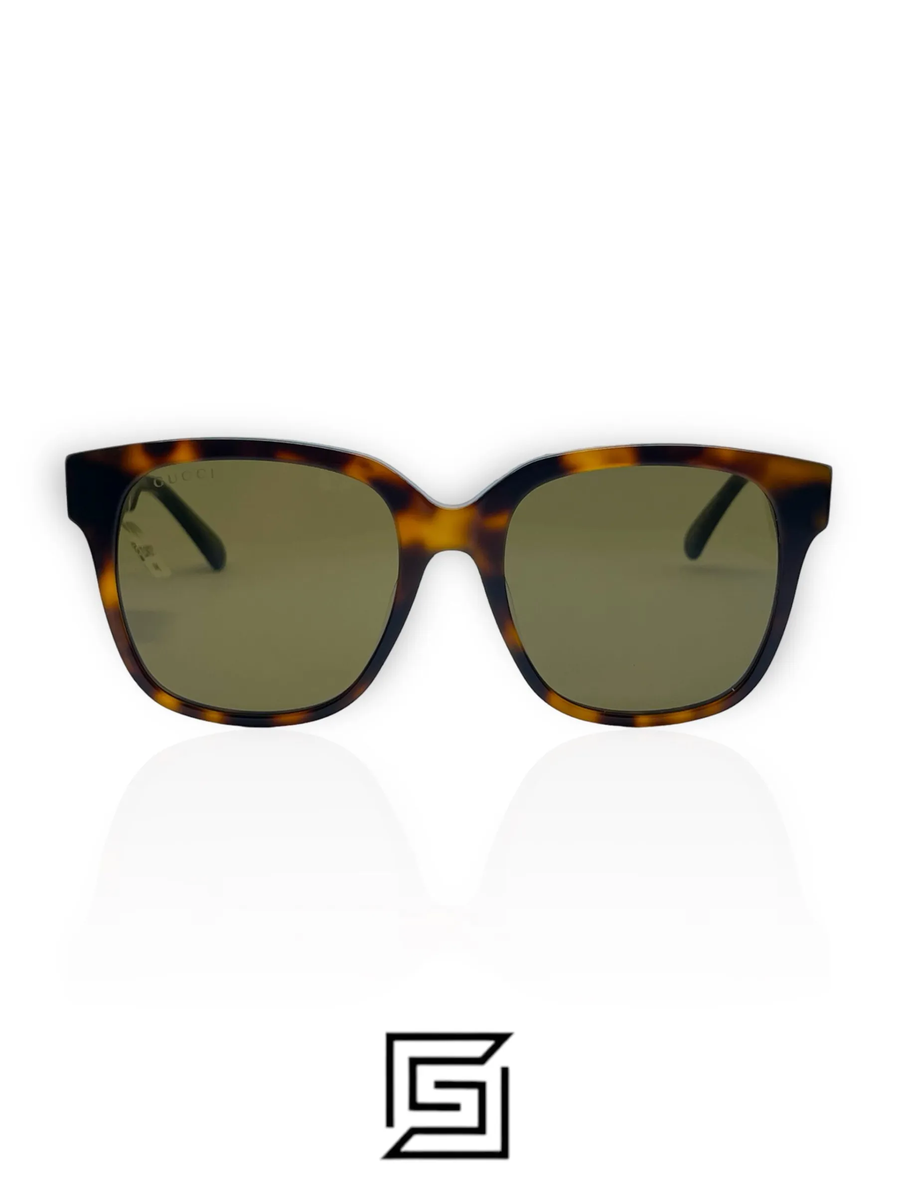 Sunglasses,Women Gucci sunglasses GG0715SA 002/TIGER X Green Gucci