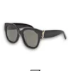 Sunglasses,Women Saint Laurent sunglasses SLM95/BLACK X Black Saint Laurent