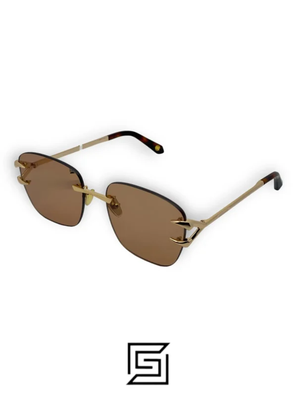 Sunglasses,Women Roberto Cavalli sunglasses SRC022 594G/GOLD X BROWN Roberto Cavalli