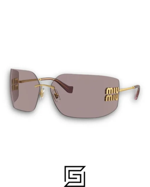 For women,Sunglasses Miu Miu sunglasses SMU54Y/GOLD X BLACK Miu Miu