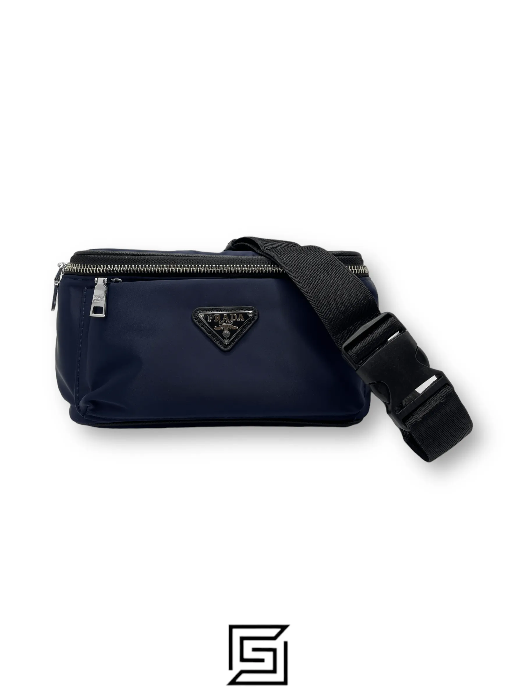 Bags,Leather,Men leather PRADA Handbag 2530/BLUE Prada