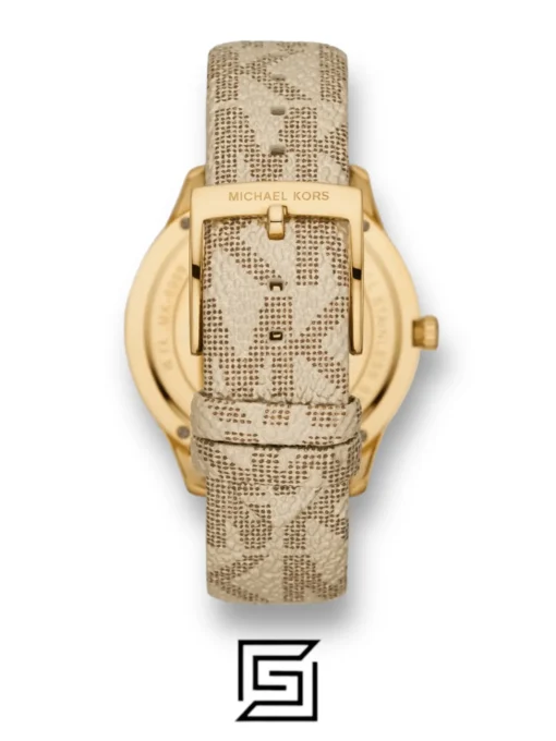 Original Watches,Women original-watches Michael Kors Women's Runway Stainless Steel Quartz Watch with PVC Strap, Gold, 20 (Model: MK6999) Michael Kors