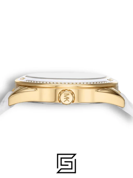 For women,Watches,For women,Original Watches Michael Kors watches Oversized Jessa Gold-Tone and Embossed Silicone Watch MK7267 Michael Kors