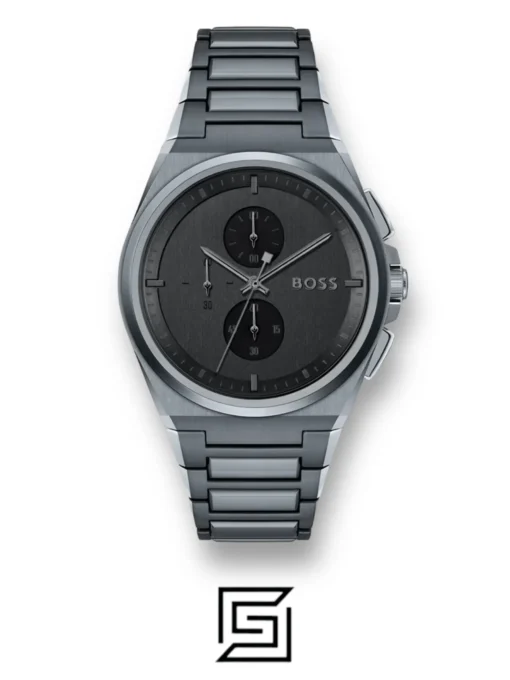 For men,Watches,For men,Original Watches Hugo Boss watches BOSS Steer Analog Gray Dial Men's Watch 1513996 Hugo Boss