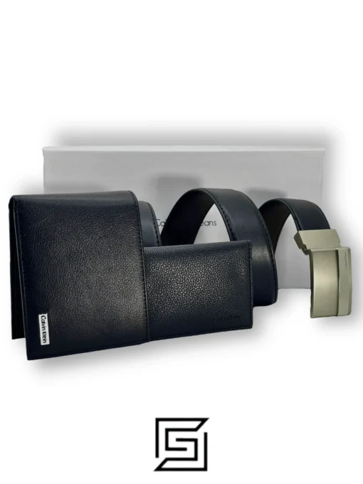 Belts,For men,Leather,Wallets,For men leather CK SET BELT AND WALLET WITH CREDIT MODEL1 Ck