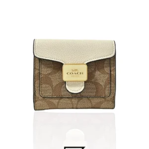 Leather,Wallets,Women Coach wallets Pepper Wallet In Signature Canvas Style No. C7805 Coach