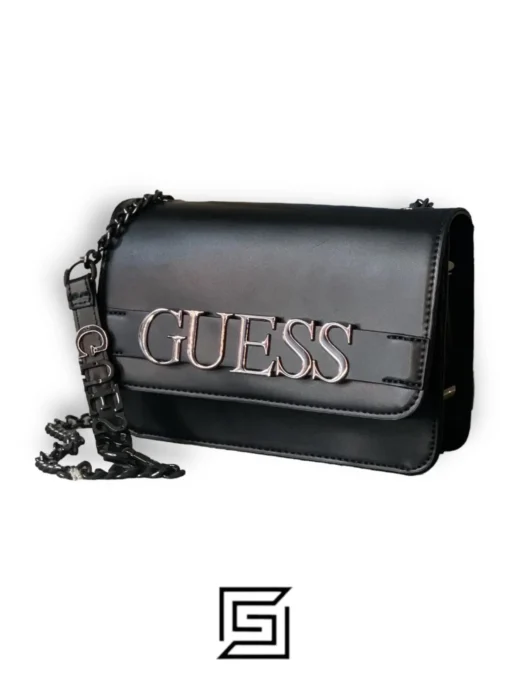 Bags,Leather leather GUESS SASHAA CROSSBODY 19GF-329 BLACK Guess