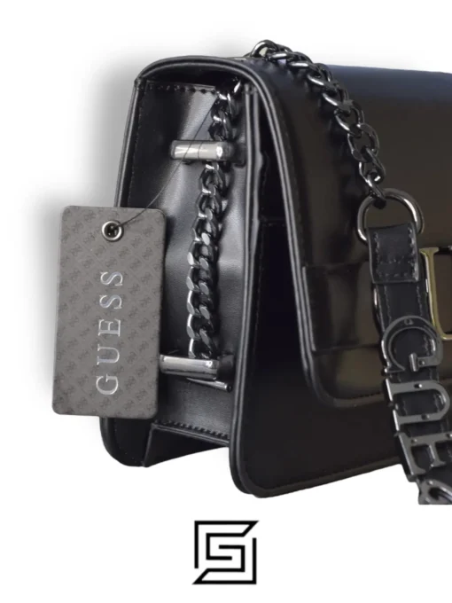 Bags,Leather leather GUESS SASHAA CROSSBODY 19GF-329 BLACK Guess