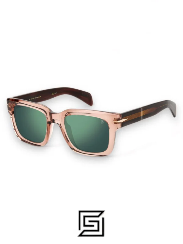 Men,Sunglasses David Beckham sunglasses DB7100/TRANC PINK X Green David Beckham