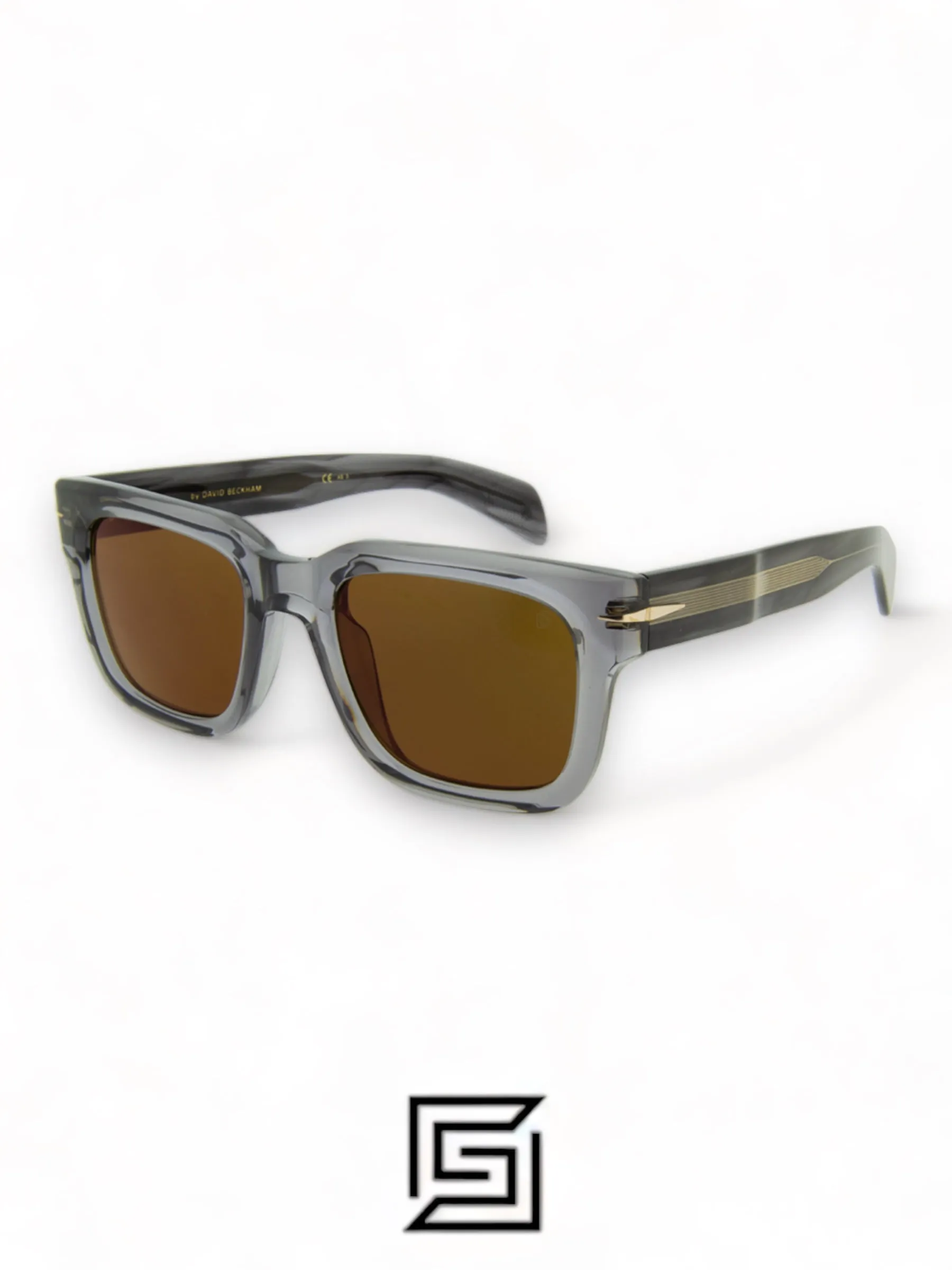 Men,Sunglasses David Beckham sunglasses DB7100/TRANC GREY X BROWN David Beckham
