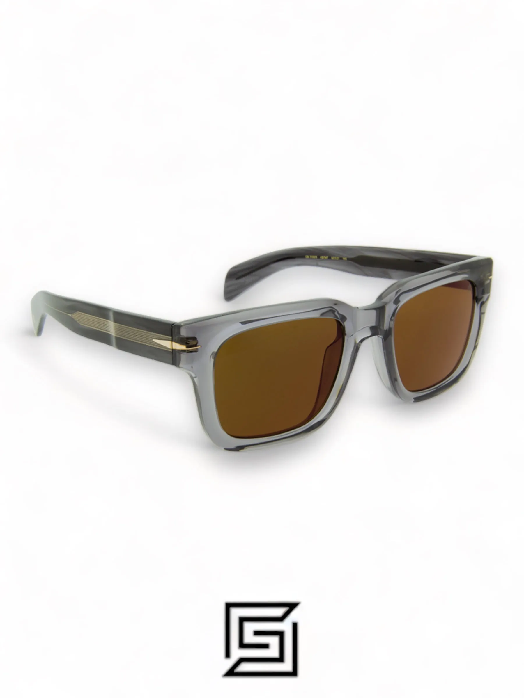 Men,Sunglasses David Beckham sunglasses DB7100/TRANC GREY X BROWN David Beckham