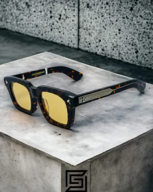 For men,Sunglasses Jacques Marie Mage sunglasses QUENTIN JMMQU 9D/TIGER X YELLOW Jacques Marie Mage