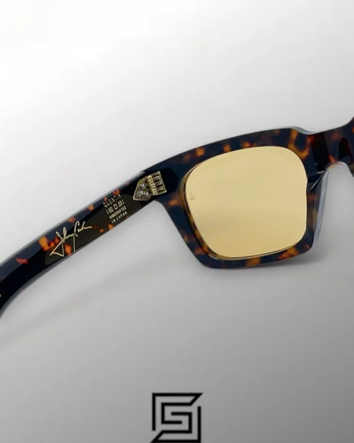 Men,Sunglasses Jacques Marie Mage sunglasses QUENTIN JMMQU 9D/TIGER X YELLOW Jacques Marie Mage