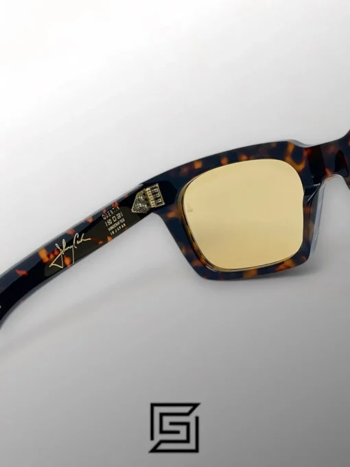 Men,Sunglasses Jacques Marie Mage sunglasses QUENTIN JMMQU 9D/TIGER X YELLOW Jacques Marie Mage