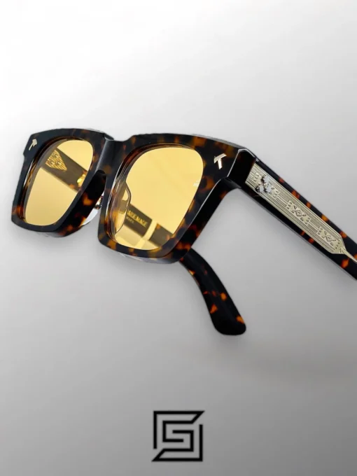 Men,Sunglasses Jacques Marie Mage sunglasses QUENTIN JMMQU 9D/TIGER X YELLOW Jacques Marie Mage