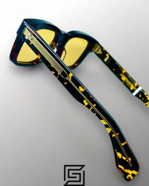 Men,Sunglasses Jacques Marie Mage sunglasses MOLINO JMMML9F/TIGER X YELLOW Jacques Marie Mage