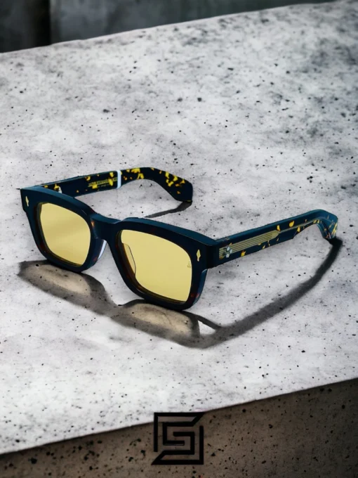 Men,Sunglasses Jacques Marie Mage sunglasses MOLINO JMMML9F/TIGER X YELLOW Jacques Marie Mage