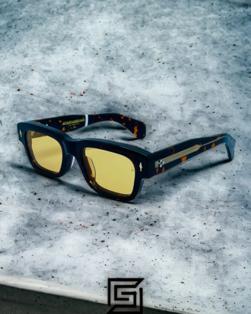 For men,Sunglasses Jacques Marie Mage sunglasses JEFF JMMJF6P/TIGER X YELLOW Jacques Marie Mage