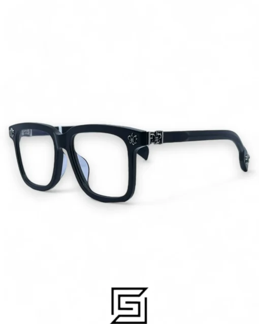 Eyeglasses,Men eyeglasses Chrome Heart CH8245 – Black Chrome Heart