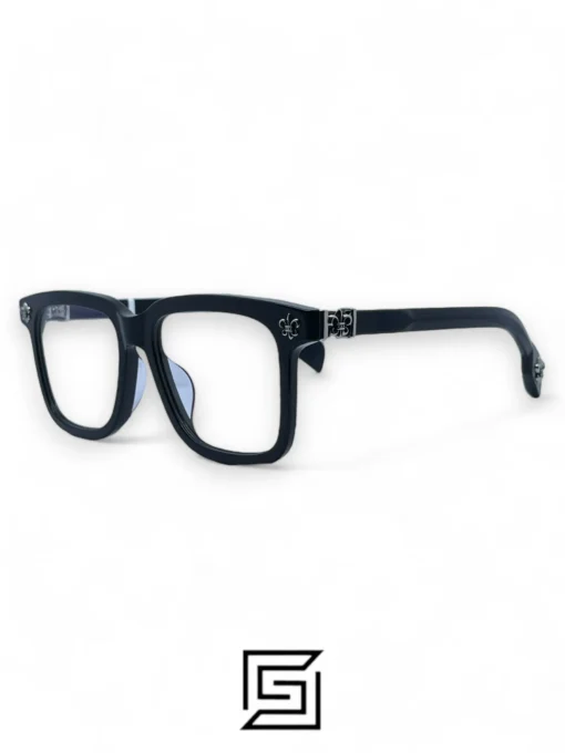 Eyeglasses,Men eyeglasses Chrome Heart CH8245 – Black Chrome Heart