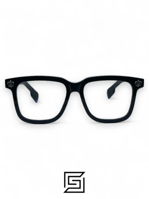 Eyeglasses,Men eyeglasses Chrome Heart CH8245 – Black Chrome Heart