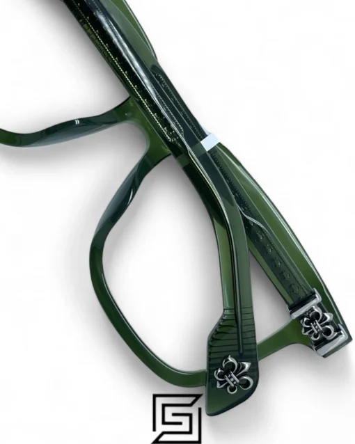 Eyeglasses,Men eyeglasses Chrome Heart CH8245 – Olive Chrome Heart