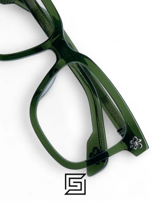 Eyeglasses,Men eyeglasses Chrome Heart CH8245 – Olive Chrome Heart