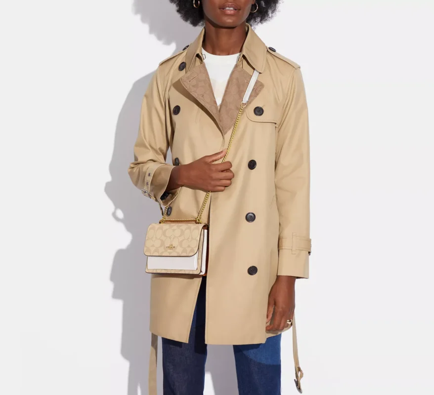 Bags,Leather,Women Coach leather Mini Klare Crossbody In Signature Canvas C9946 Coach