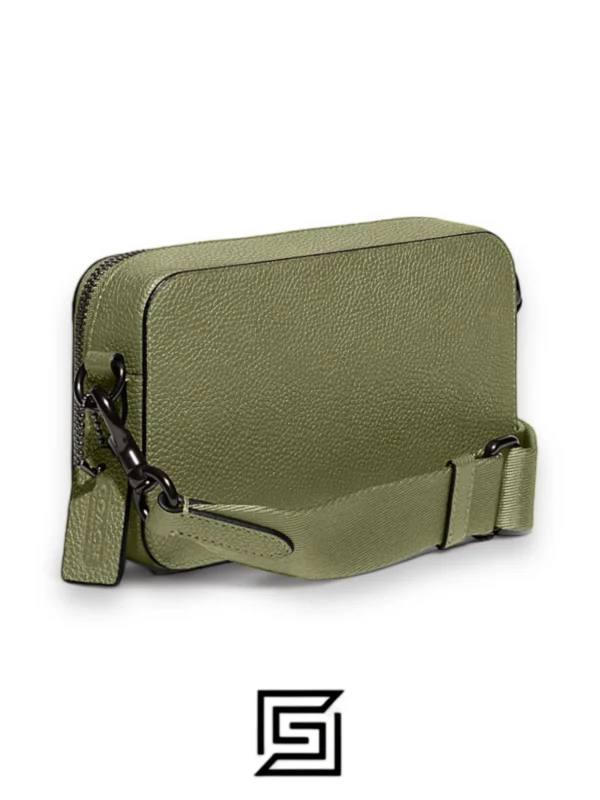 Bags,Leather,Women Coach leather Charter Slim Crossbody Green CC070 Coach