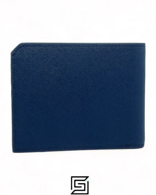 Leather,Wallets,For men wallets CK SINGLE WALLET FLAT METAL LOGO SOFT PATTERN/BLUE Ck