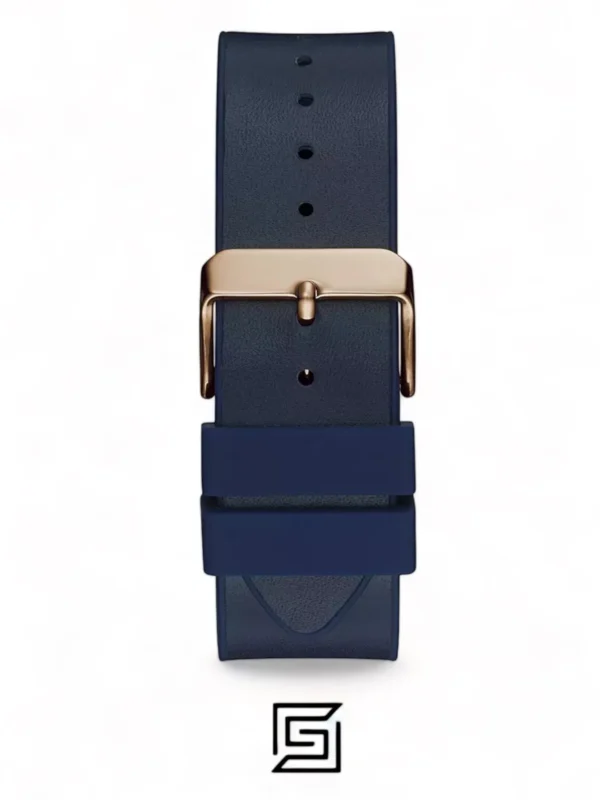 Men,Original Watches original-watches Men's Guess Rose Gold Multifunction Case Blue Strap Watch - GW0202G4 Guess