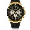 For men,Watches,For men,Original Watches watches GUESS Mens Black Gold Tone Multi-function Watch GW0057G1 Guess