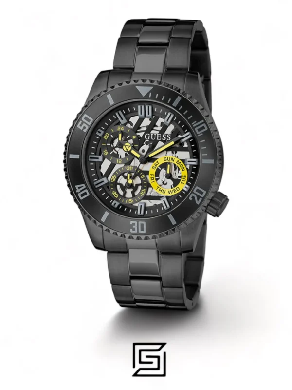 Men,Watches,Men,Original Watches watches GUESS Mens Black Multi-function Watch - GW0488G3 Guess