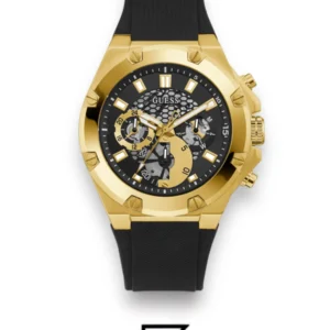 Men,Original Watches original-watches GUESS BLACK SILICONE STRAP MEN WATCHES GW0334G2 Guess