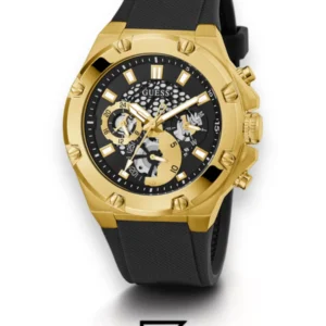 Men,Original Watches original-watches GUESS BLACK SILICONE STRAP MEN WATCHES GW0334G2 Guess