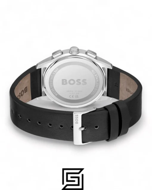 For men,Watches,For men,Original Watches original-watches Hugo Boss Dapper Black Leather Mens Watch - 1513925 Hugo Boss