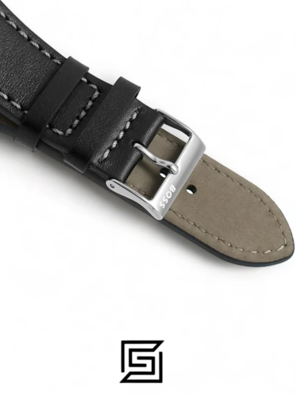 Men,Original Watches Hugo Boss original-watches Gents BOSS Troper Black Leather Strap Watch - 1514055 Boss
