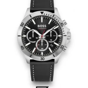 Men,Original Watches Hugo Boss original-watches Gents BOSS Troper Black Leather Strap Watch - 1514055 Boss