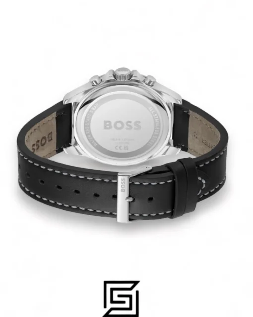 Men,Original Watches Hugo Boss original-watches Gents BOSS Troper Black Leather Strap Watch - 1514055 Hugo Boss